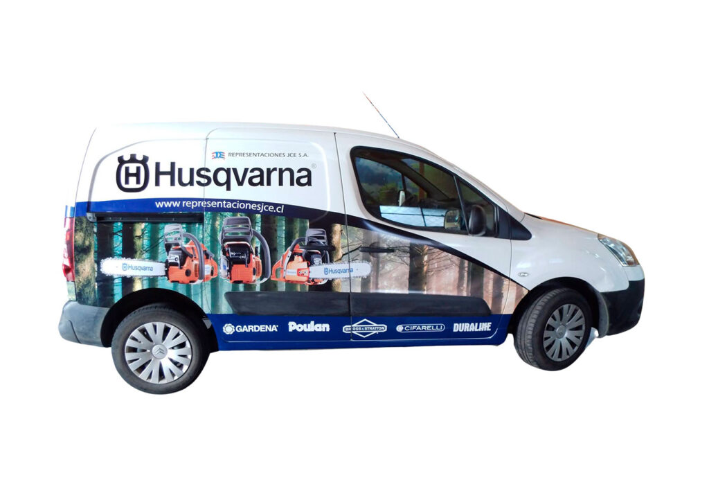 Branding vehicular