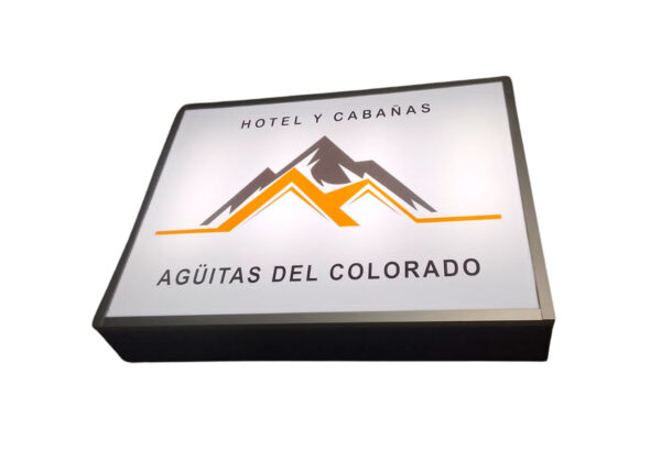 Letrero cuadrado luminoso - Impress Ideas