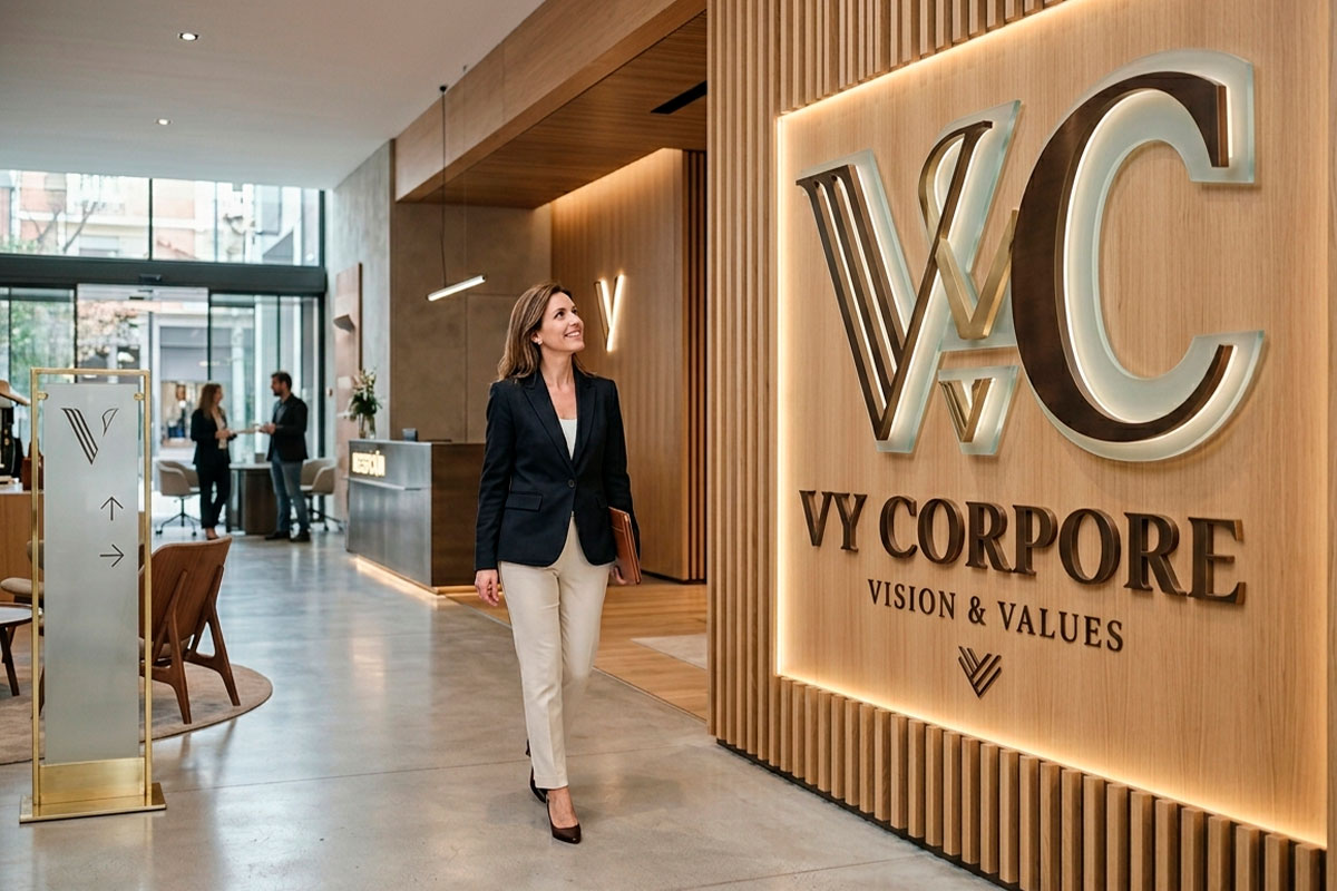 letreros corporativos interiores